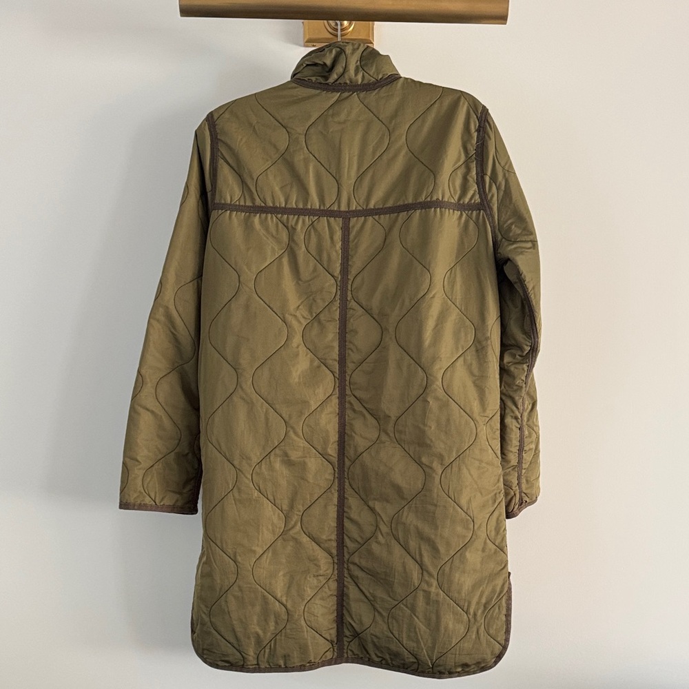 Thread & Supply Reversible Quilted Longline Jacke… - image 7